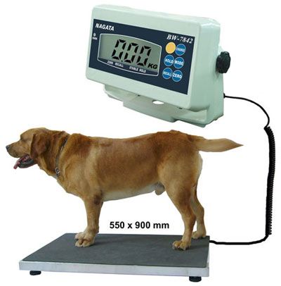 เครื่องชั่งน้ำหนักสัตว์เลี้ยง (Pet scale) รุ่น BW-7842 ยี่ห้อ NAGTA พิกัด 300 กิโลกรัม ละเอียด 50 กรัม